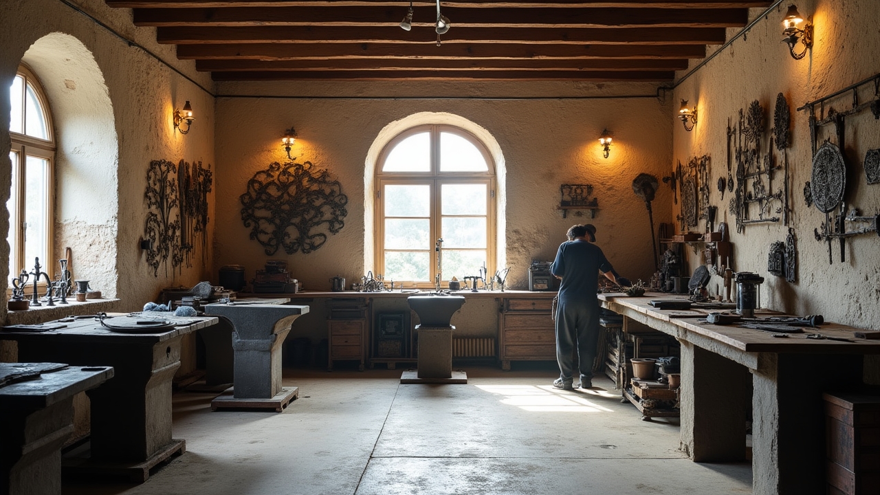 Atelier de ferronnerie en Bretagne